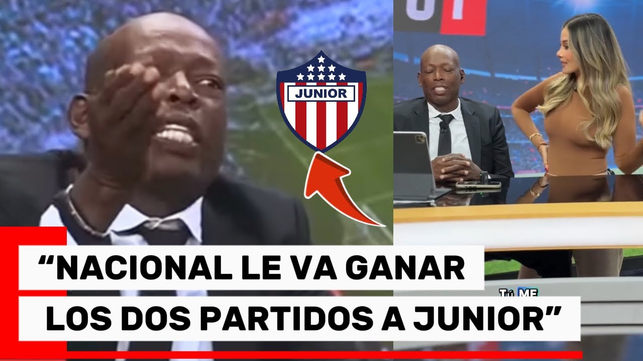 🔥POL&Eacute;MICO &ldquo;NACIONAL LE VA GANAR LOS DOS PARTIDOS A JUNIOR&rdquo; TINO ASPRILLA y FUERTES DECLARACIONES 