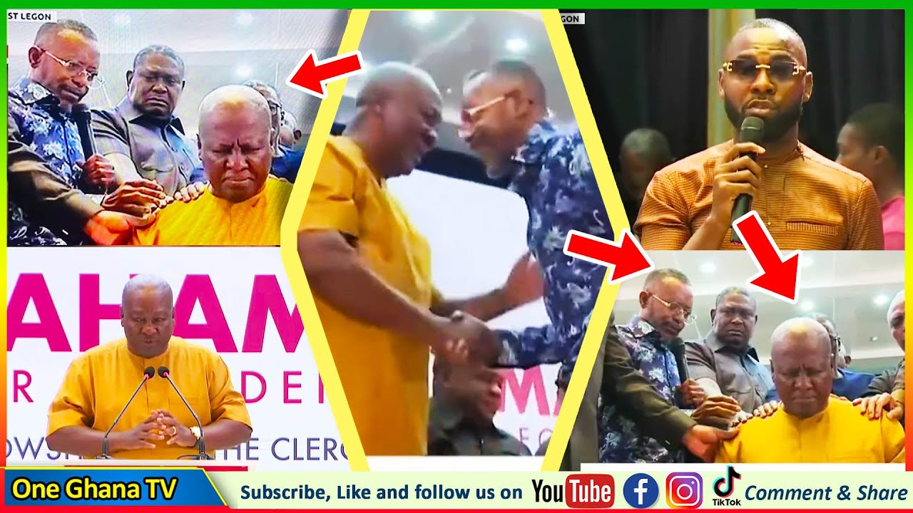 God has given Ghana back to John Mahama –Rev Owusu Bempah, Rev Obofour &Other Clergy Pray For Mahama