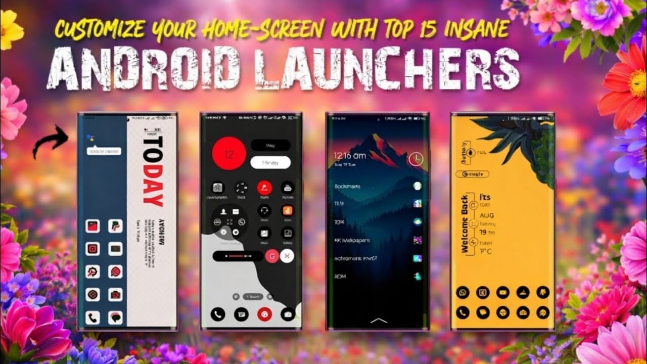 Best Android Launchers 2025 – Ad-Free, Clean & Super Smooth