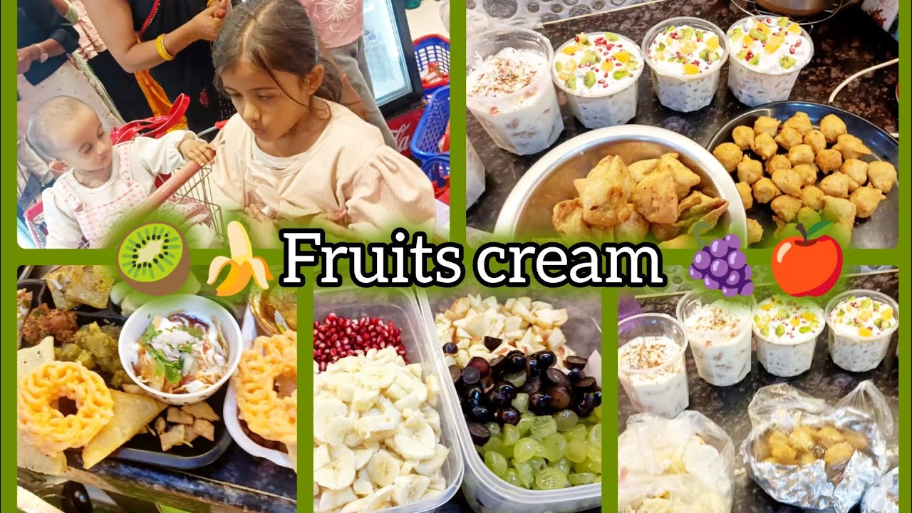 Iftar special fruit cream | baccho ko le gyi hospital 🏥 | aj iftar bheja | sehri to iftar routine |