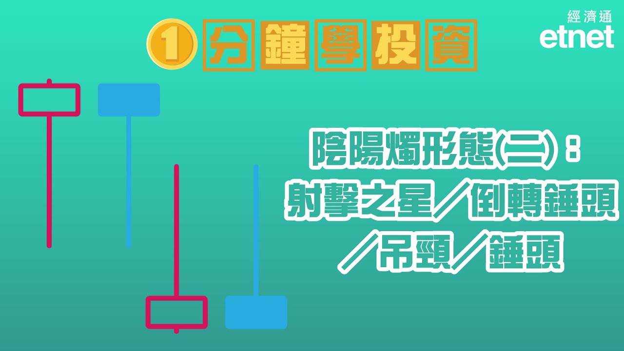 【1分鐘學投資】EP14_咩叫射擊之星？吊頸同錘頭又有冇分別？🧐｜#射擊之星 #倒轉錘頭 #吊頸 #錘頭 #投資 #投資入門 ｜etnet