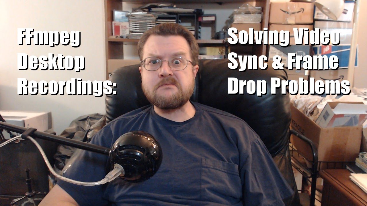 FFmpeg Desktop Recordings: Solving Video Sync/Frame Drop Problems