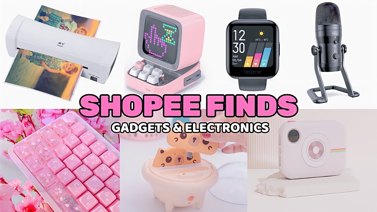 shopee finds 🛒 Must Have Gadgets & Electronics ✨