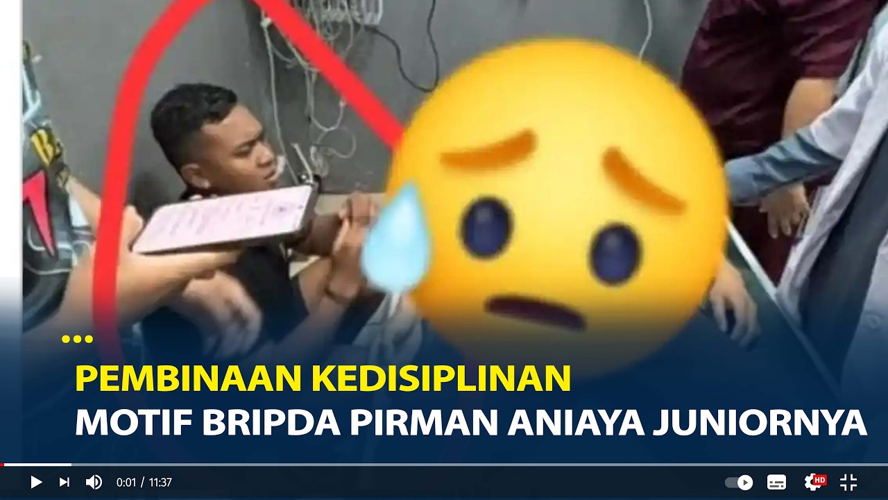 Motif Bripda Pirman Aniaya Juniornya Bripda Dirja Pratama Hingga Tewas