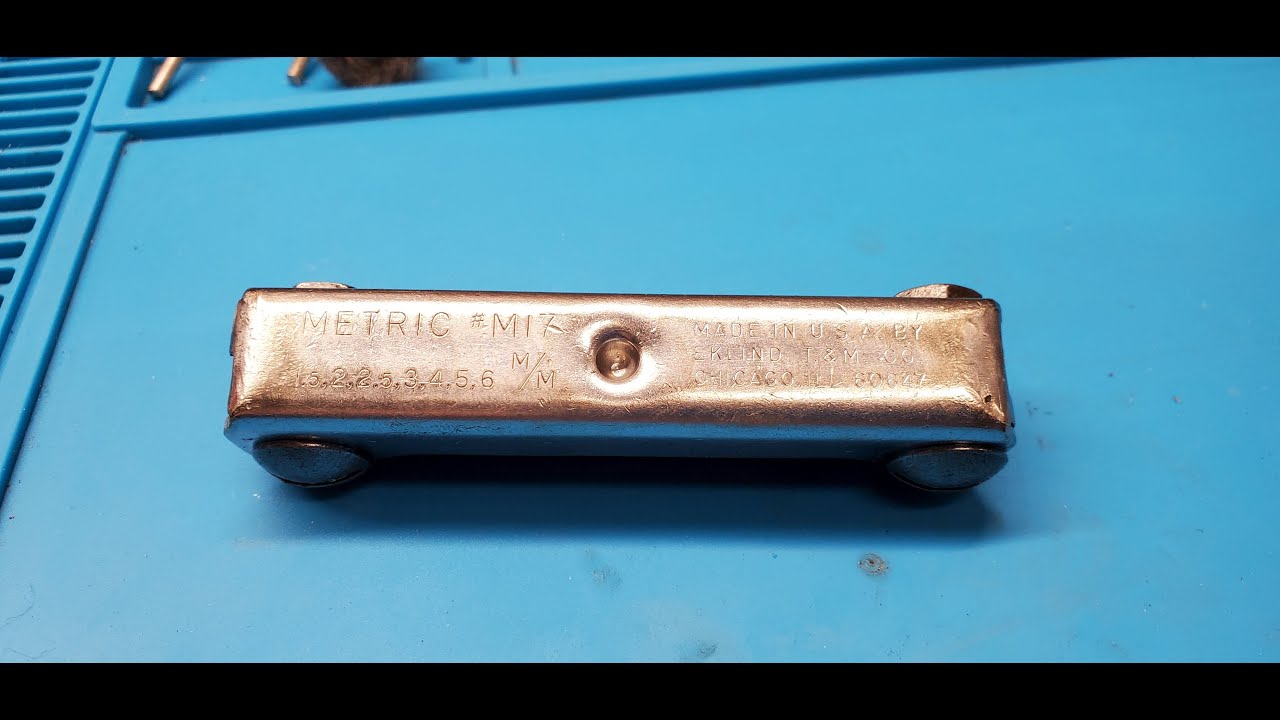 EKLIND METRIC FOLDING HEX KEY 2025 @Resto-Scraps