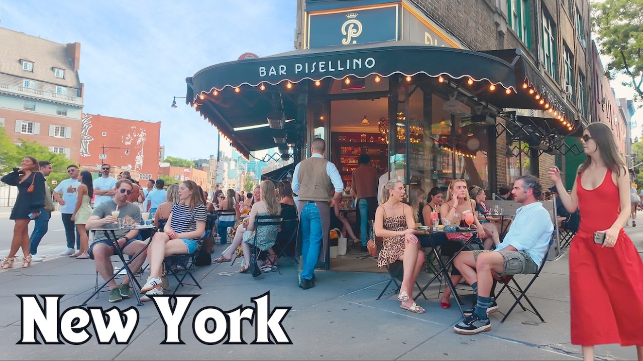 What West Village Looks Like on a Hot Friday Afternoon in NYC 🔥| 4K Walking Tour
