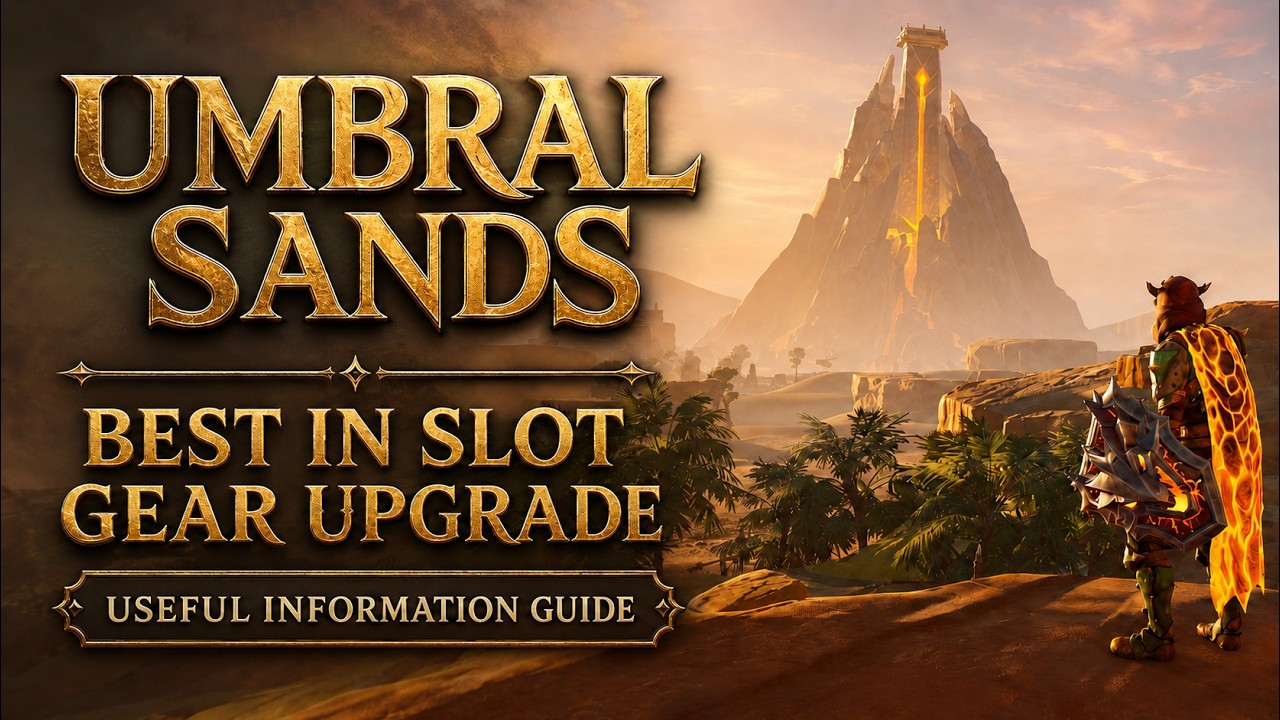 The BEST Gear for Umbral Sands! | Dragonwilds Best-in-Slot Progression Guide