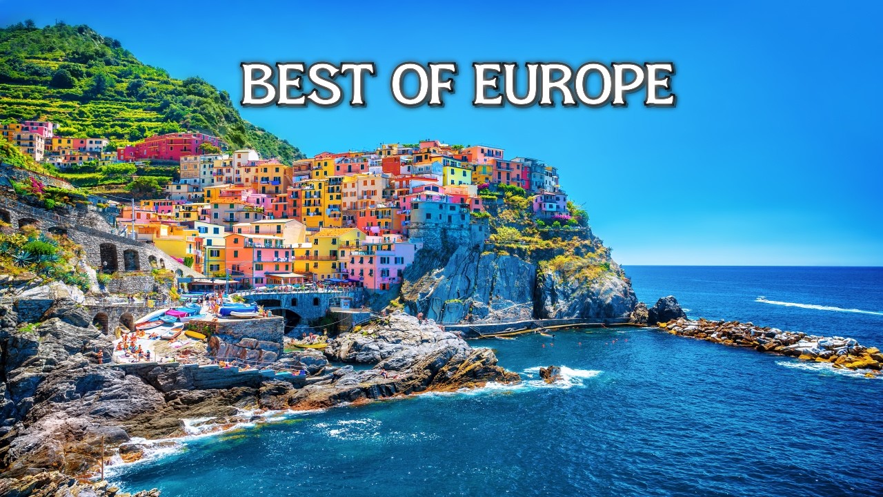 Europe's 50 Most Beautiful Places You Must See | Cinematic 4K Drone Film
