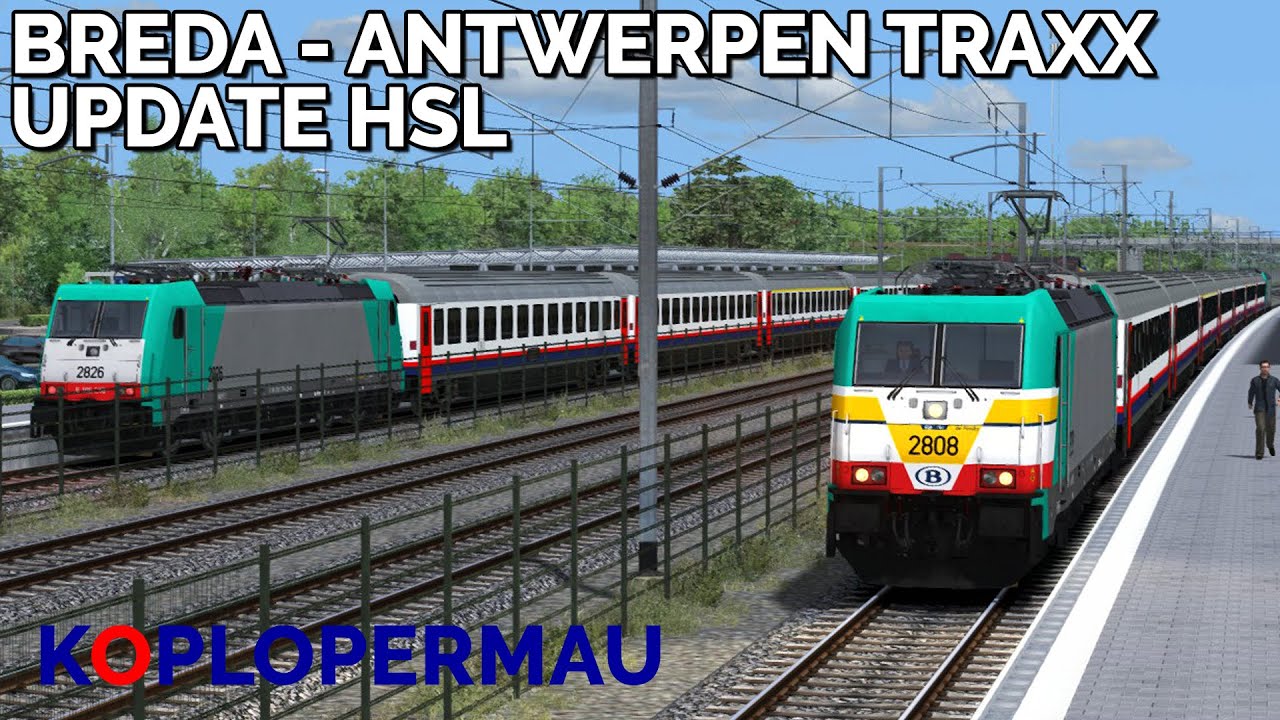 Train Simulator 2023: Update HSL: We kunnen eindelijk naar Antwerpen Centraal!