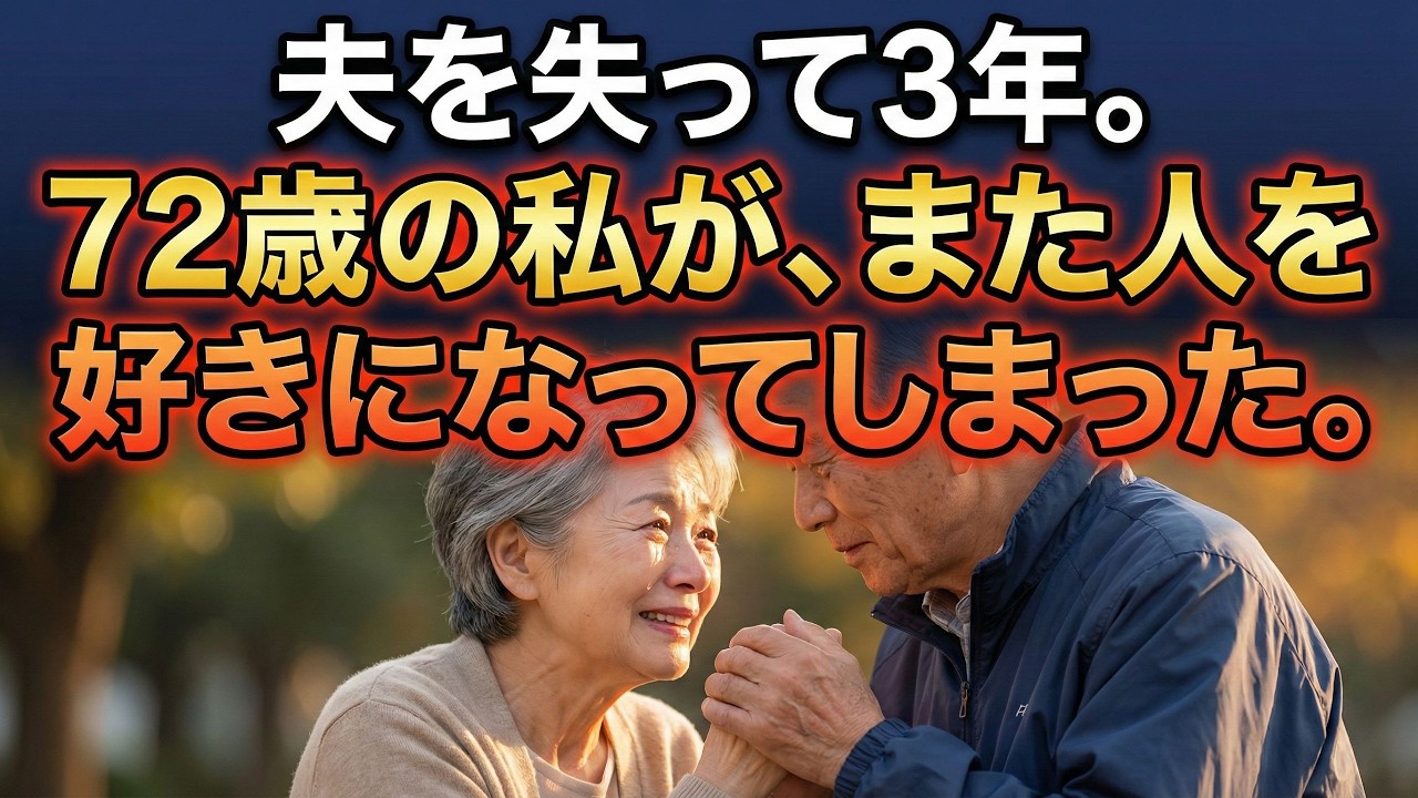 【シニア恋愛ヒューマンドラマ】72歳、人生を畳むつもりだった――でも恋だけは残っていた