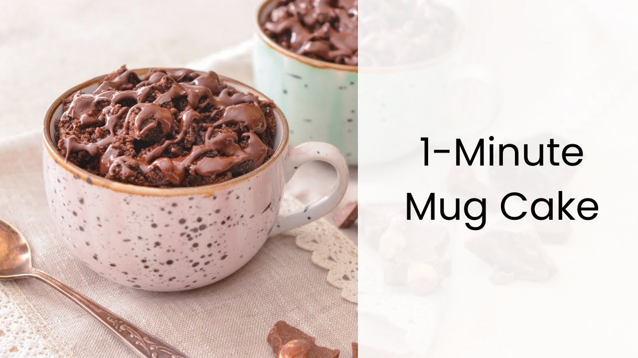1-Minute Mug Cake | Living Healthy