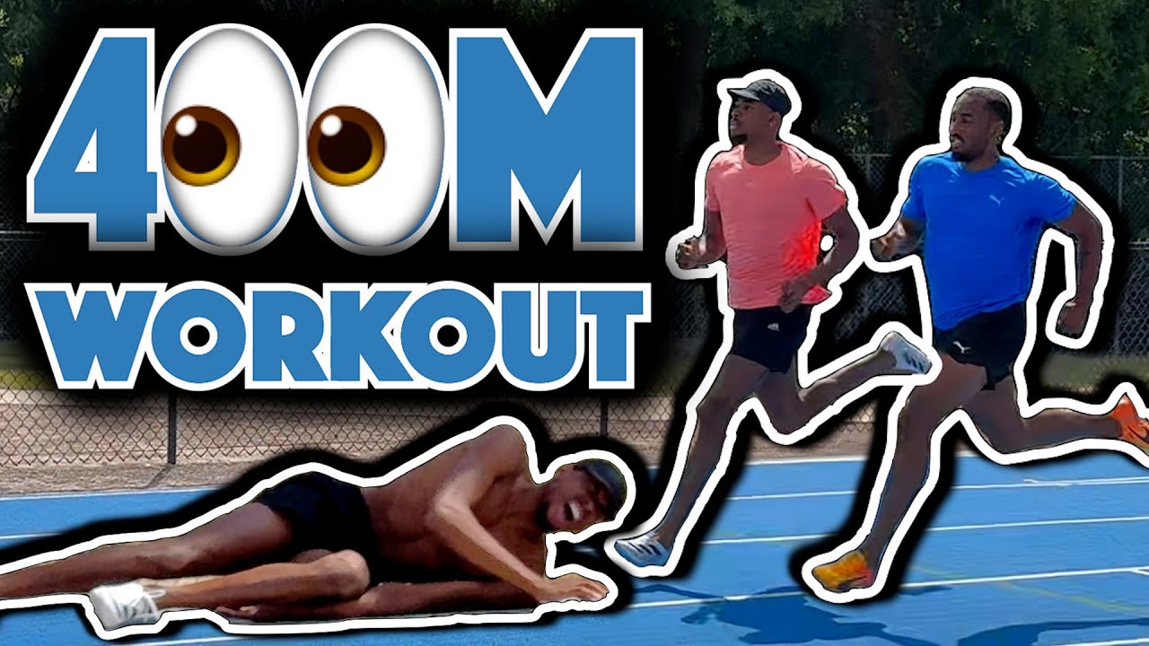 Olympic Champion's Vomit Inducing 400m Workout ft. Steven Gardiner & Matthew Hudson-Smith