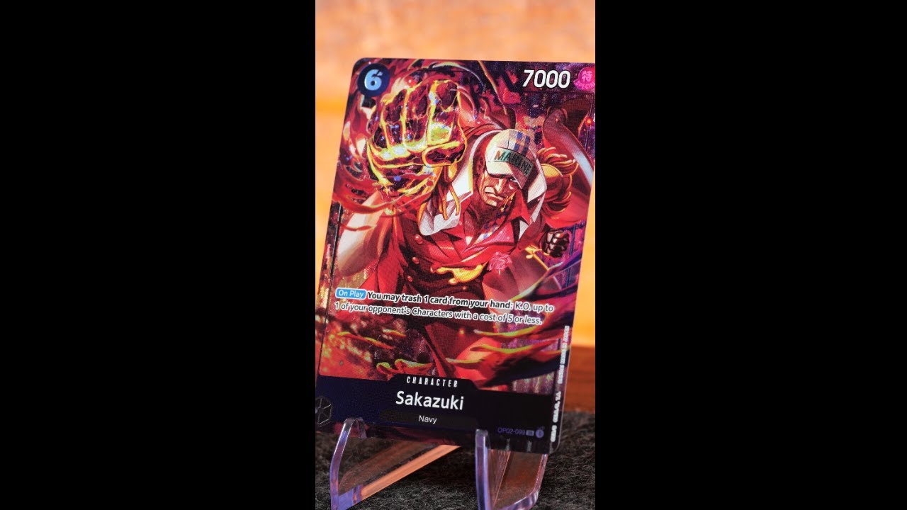 Alternate Art Sakazuki !!!   #onepiece  #onepiececardgame