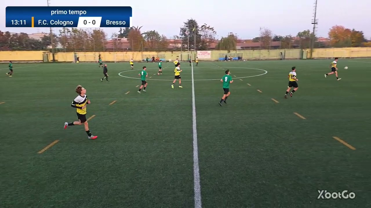 Primo tempo  F.C Cologno - Bresso 2-0