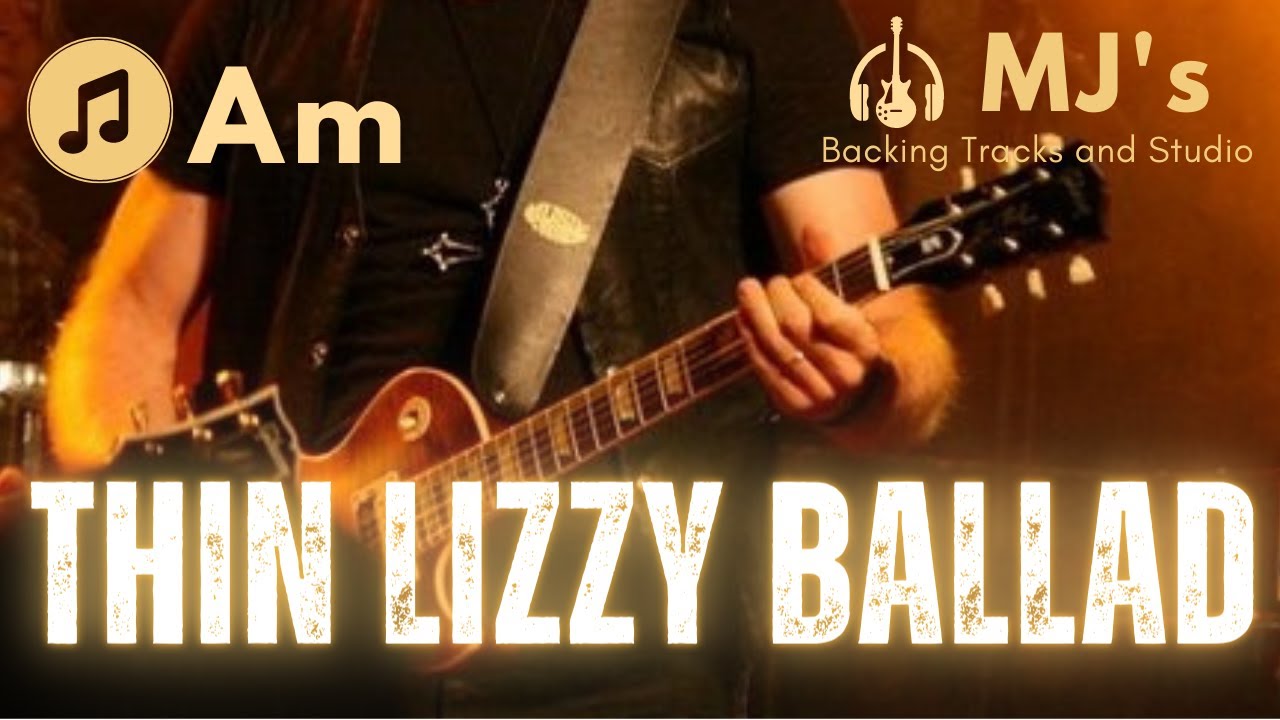 Thin Lizzy Still in Love with You Jam type Backing Track in A minor