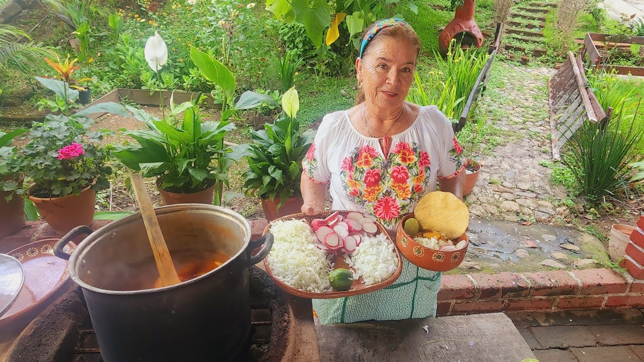 Hoy ise pozole muy diferente a lo común 