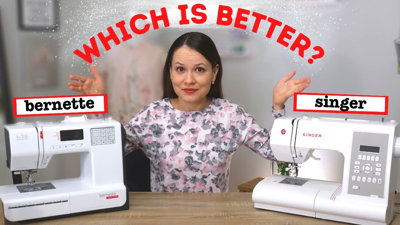 Какая из них лучше? Bernette B38 против Singer 7470 #sewingmachinemusthaves