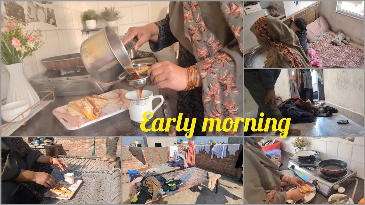 Early morning routine vlog ! My Weight lose routine !  Sadia ka kitchen ❤️