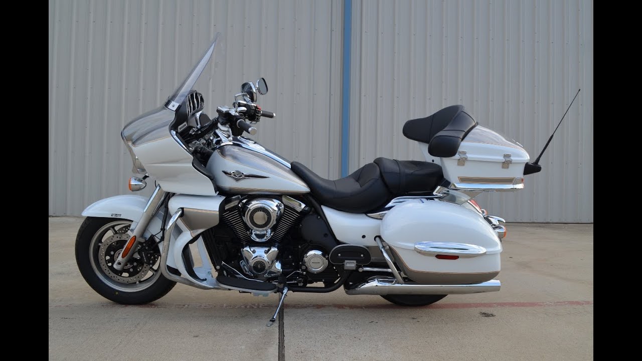Обзор и обзор Kawasaki Vulcan 1700 Voyager ABS Kact 2013 года. Продаётся за 15 999 долларов.