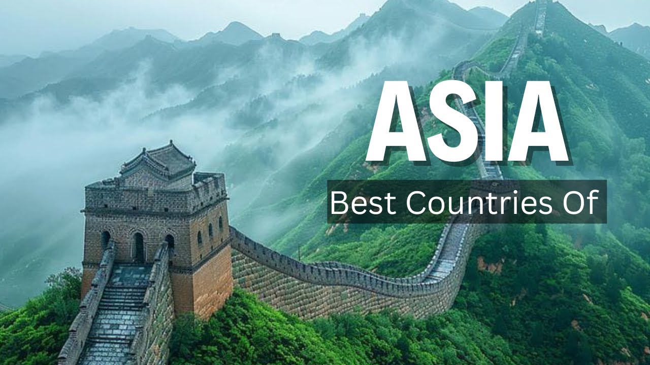 Top 10 Asian Countries to Visit in 2025 | Wonders of Asia in Stunning 4K