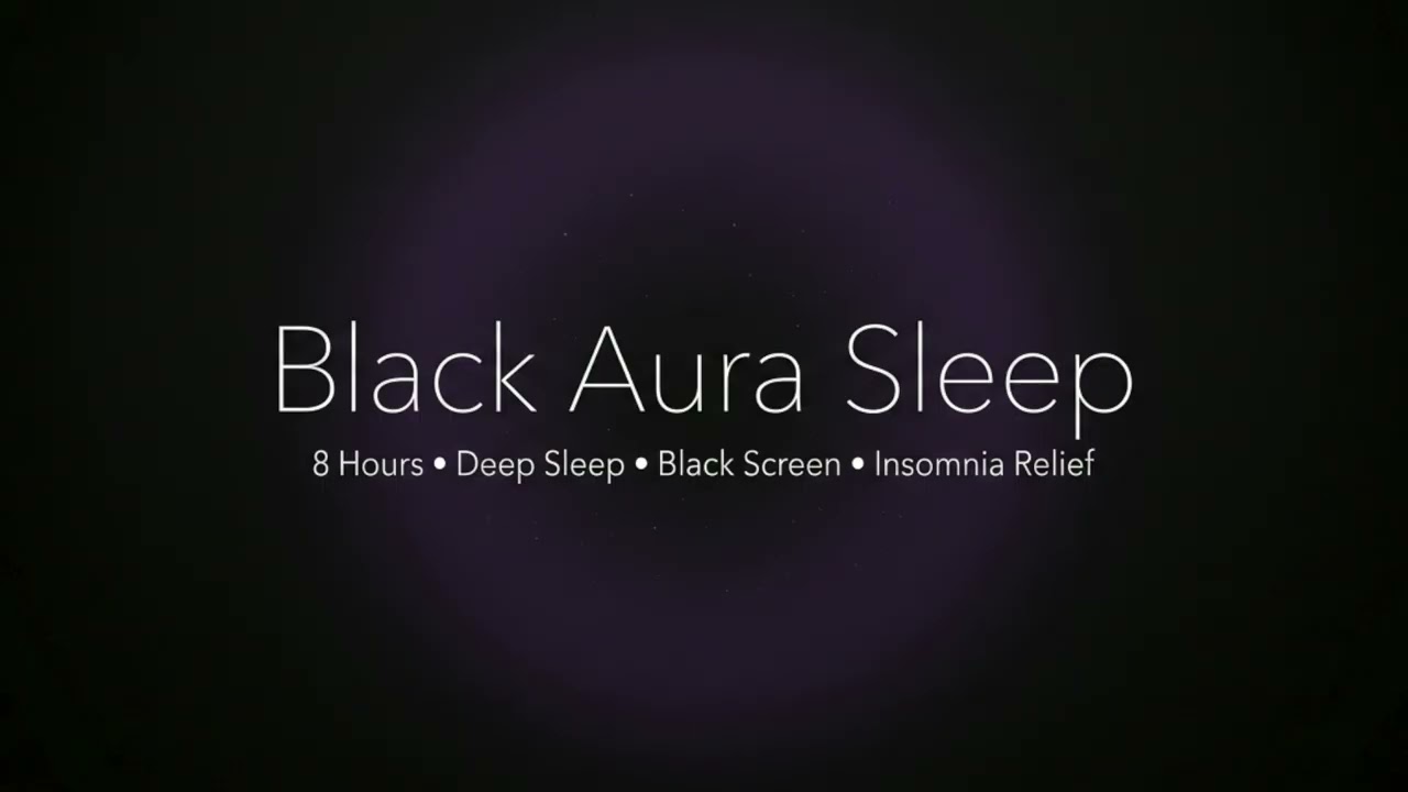 8 Hour Deep Sleep Music (Black Screen) 🌙 Fall Asleep Fast, Beat Insomnia, Stay Asleep