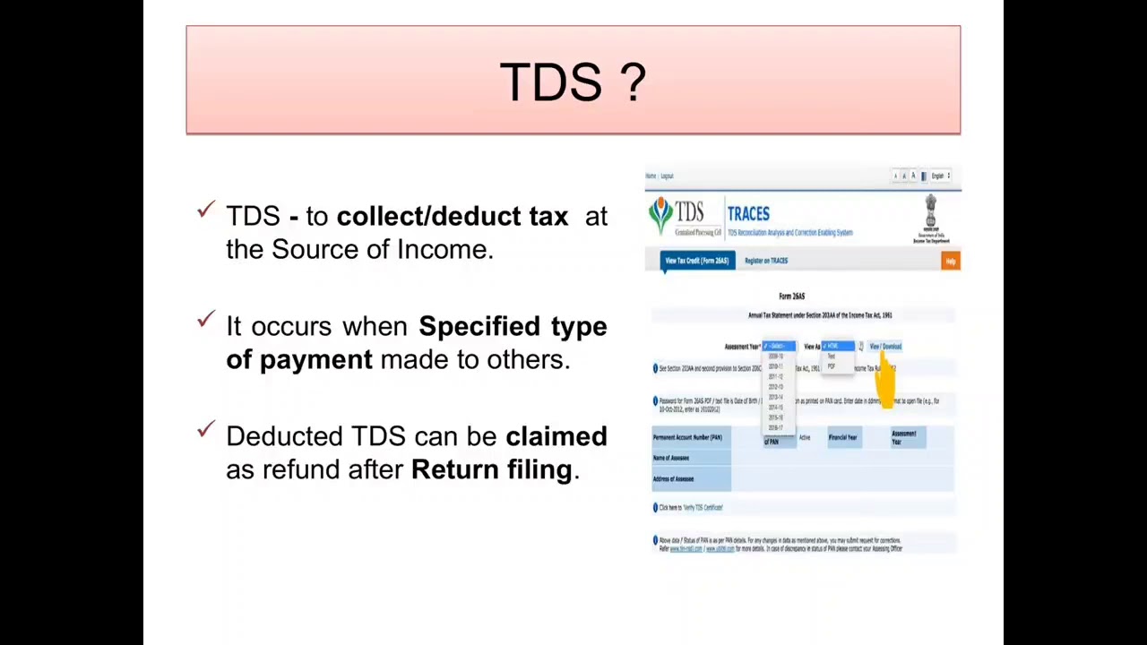 TDS ? How it works ? TDS payments? Forms in TDS ? Due date ? How to avoid TDS? Penalty ?