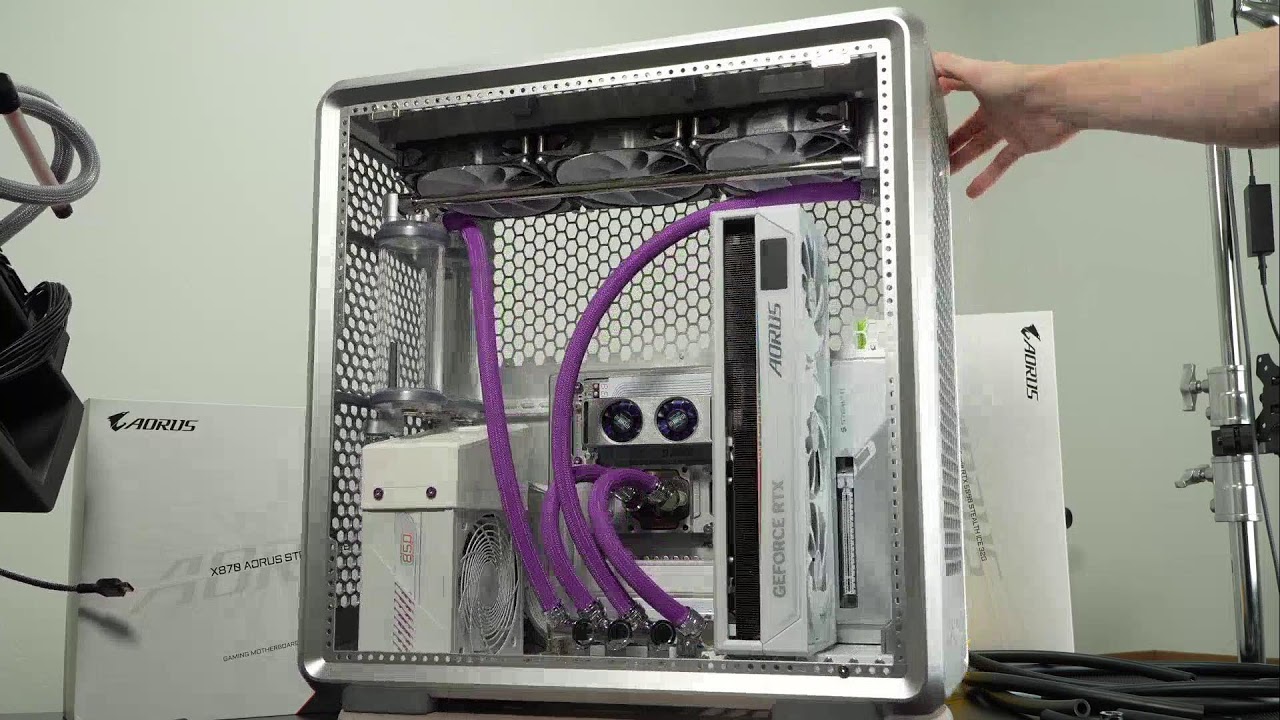 Part 2 - Finishing the Cooler Master MasterFrame 600 build!