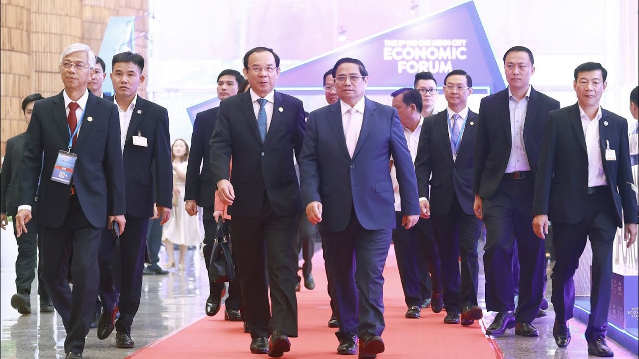 Thủ tướng Phạm Minh Chính dự Phiên đối thoại chính sách trong Diễn đàn kinh tế TP.HCM 2024