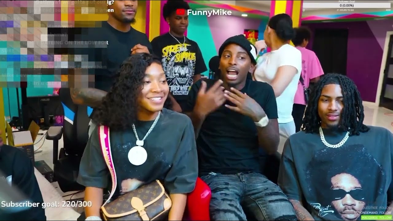 FunnyMike Had A Sitdown With MyaNicole & Otb Daedae 😳 | ARE THEY DATING?!👀