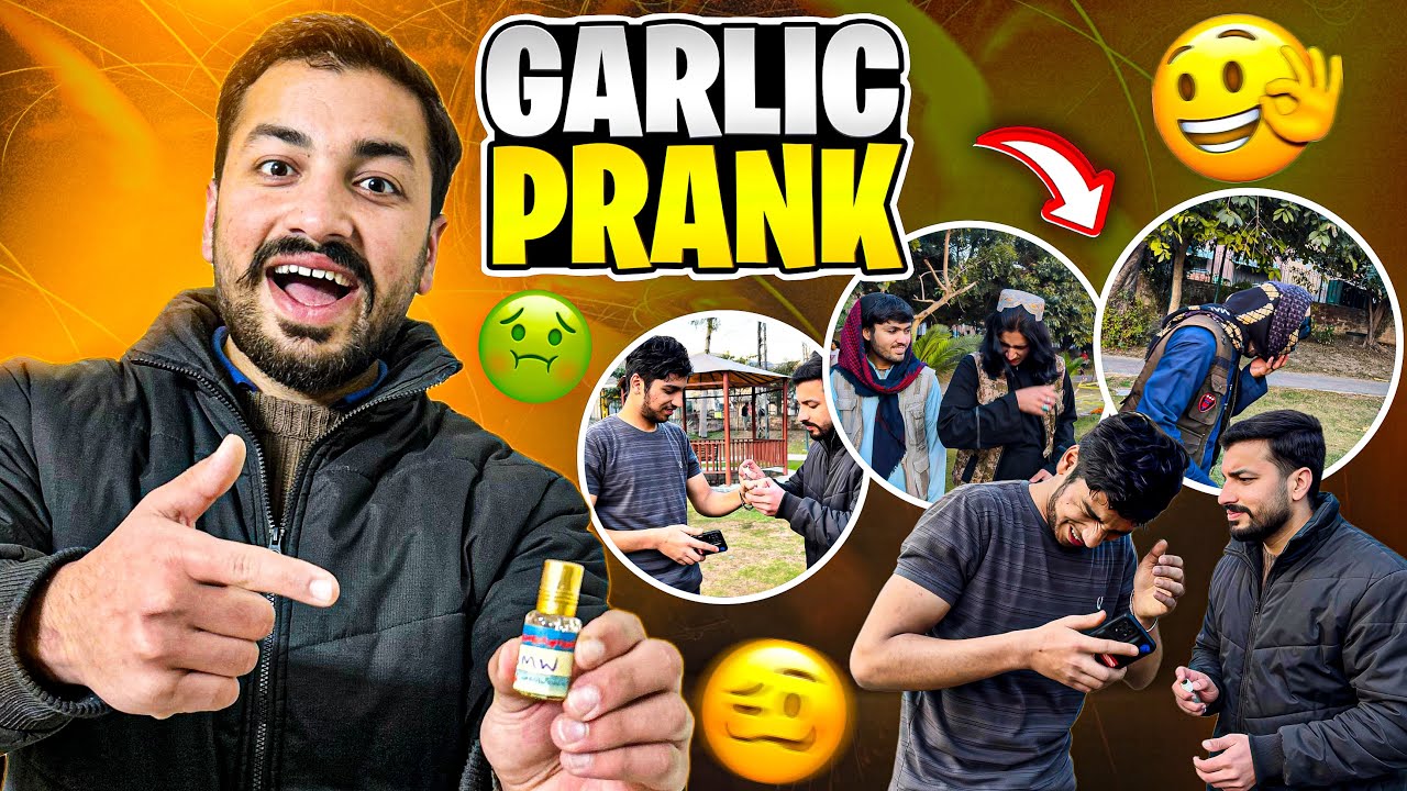 Garlic Oil Attar  Prank on public🧄🤮 ||Prank gone wrong||😱