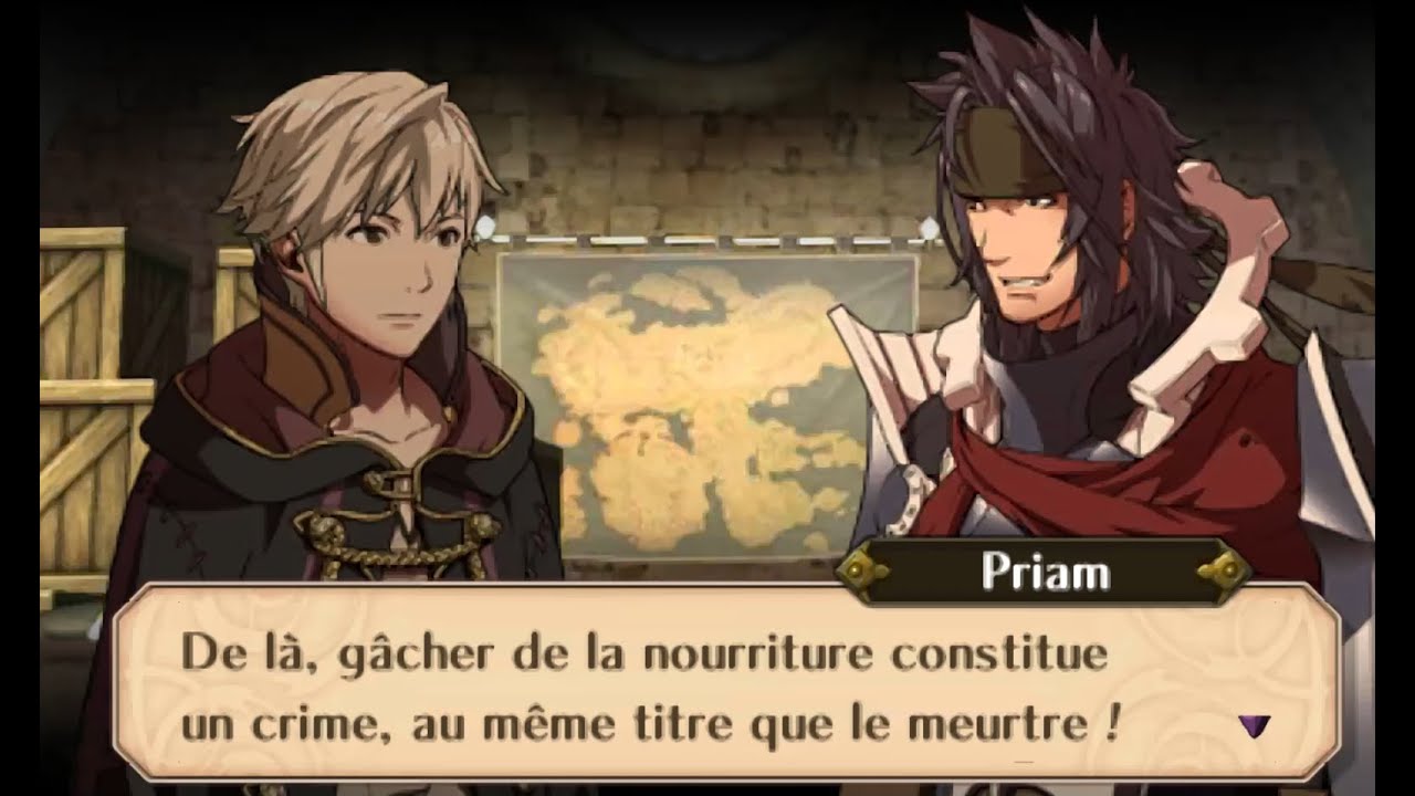 Fire Emblem Awakening - soutien Priam/Daraen (M) (fr)
