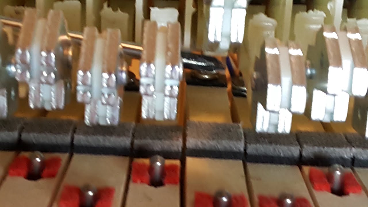 How to repair Kawai CS digital piano keys Slip Tapes