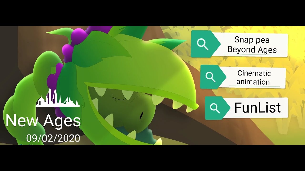 Snap pea Ages | Plants vs Zombies 2