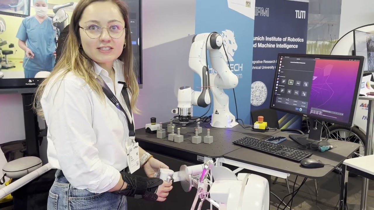 Technical University of Munich: Remote robot skill transfer via teleoperation