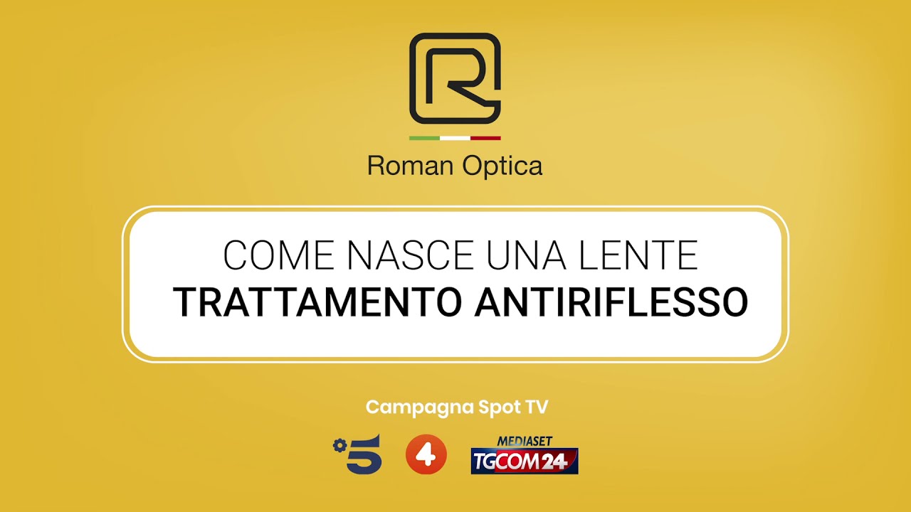 TRATTAMENTO ANTIRIFLESSO Roman Optica