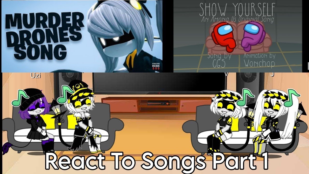 Murder Drones Character React To Songs Part 1