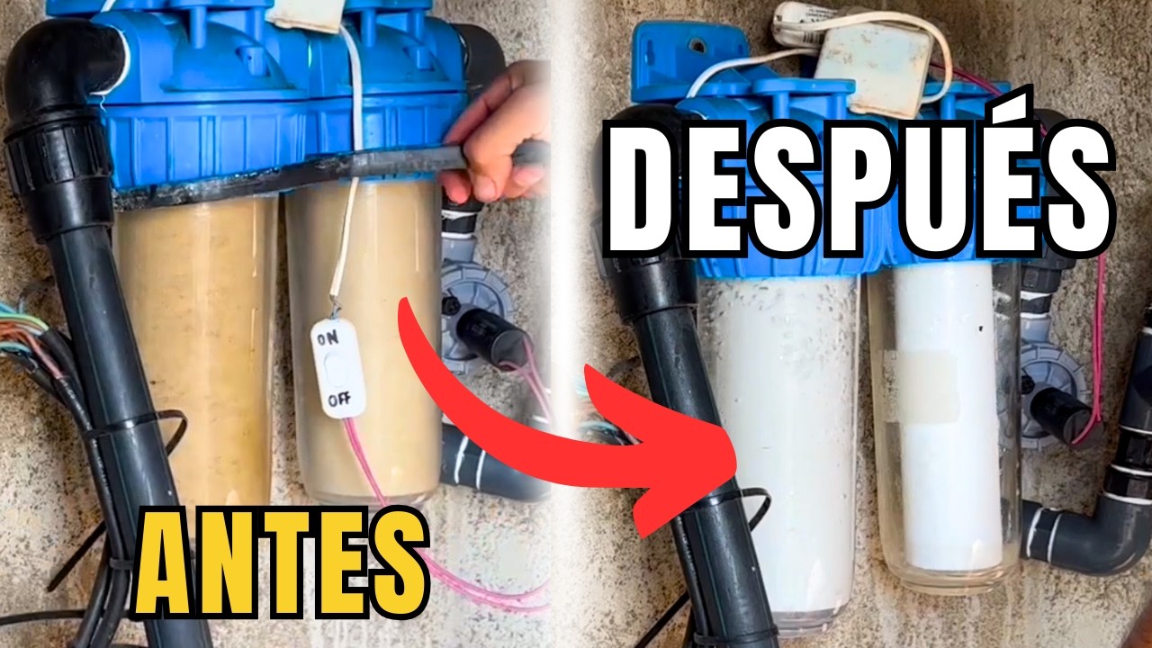 Filtros de OSMOSIS... Así DEBES limpiarlos