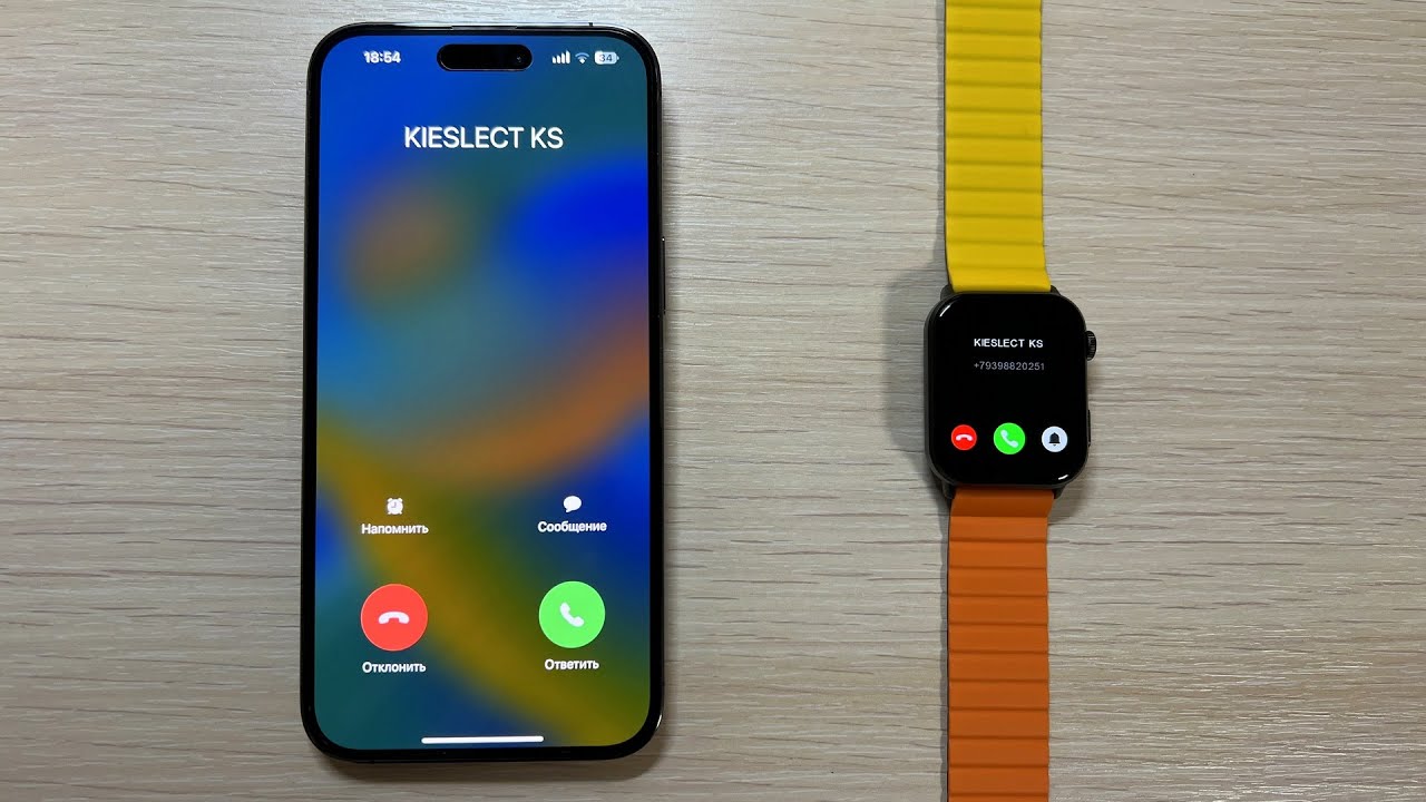 Kieslect KS Calling Watch Incoming Calls
