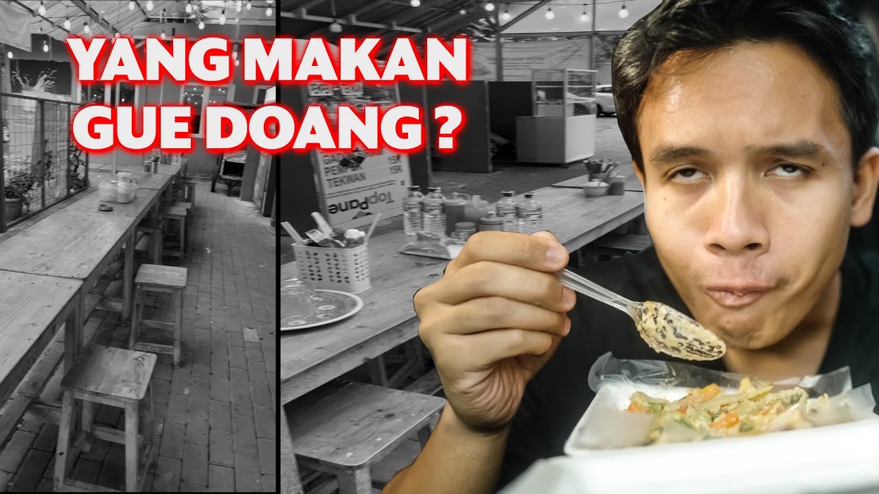 KEDAI INI SEPI BANGET, YANG MAKAN DI SINI CUMA GUE DOANG ? - SUS FOOD EPS. 3