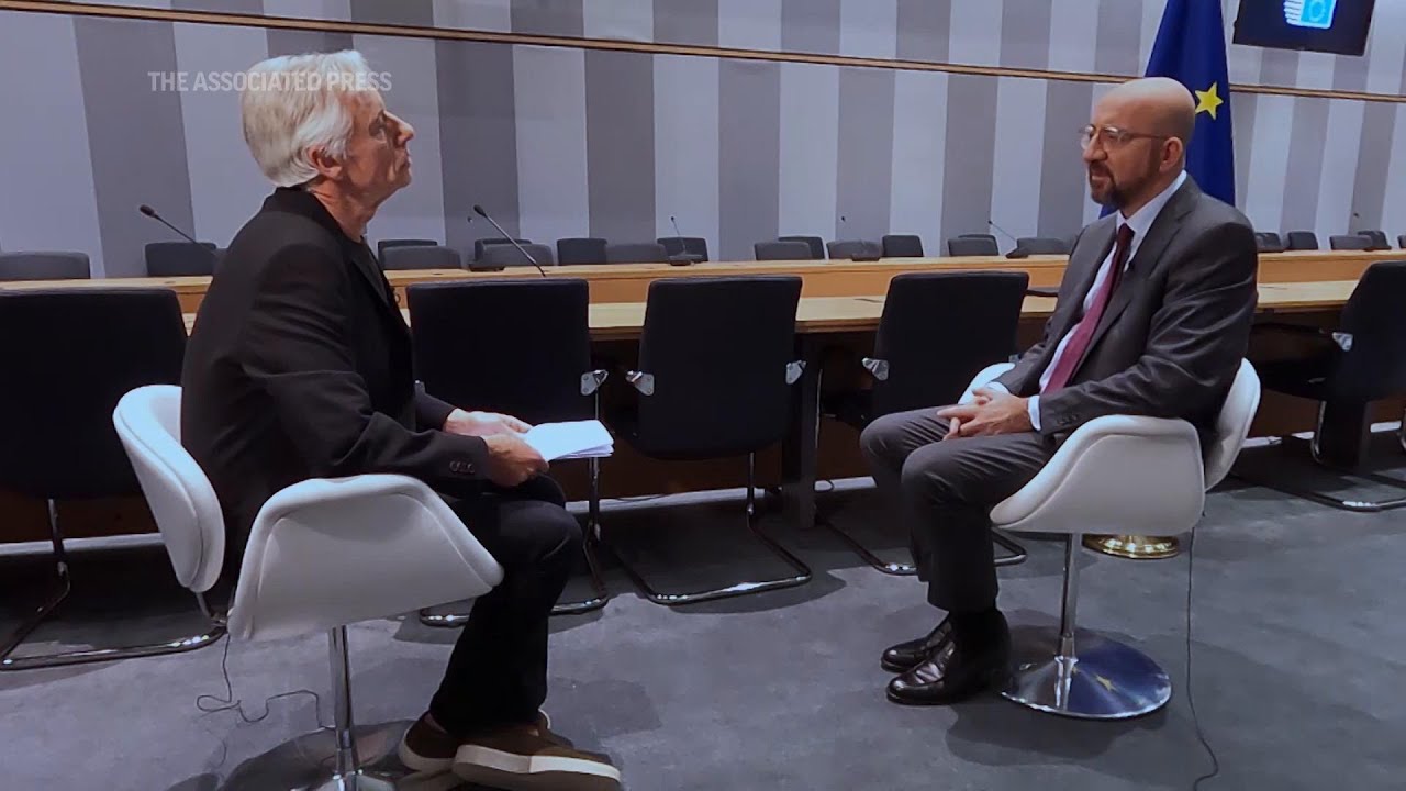 EU Council leader Charles Michel: The AP interview