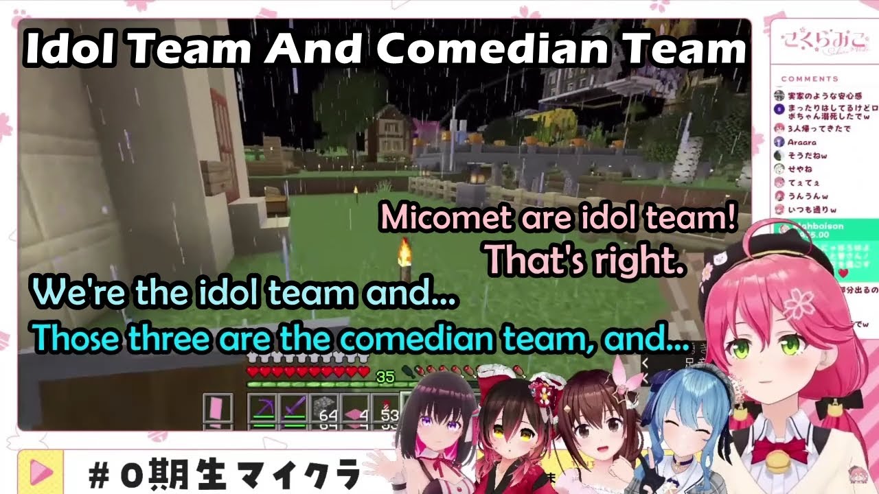 Micomet Team, The Idol Squad Or Comedian Squad?【Hololive English Sub】