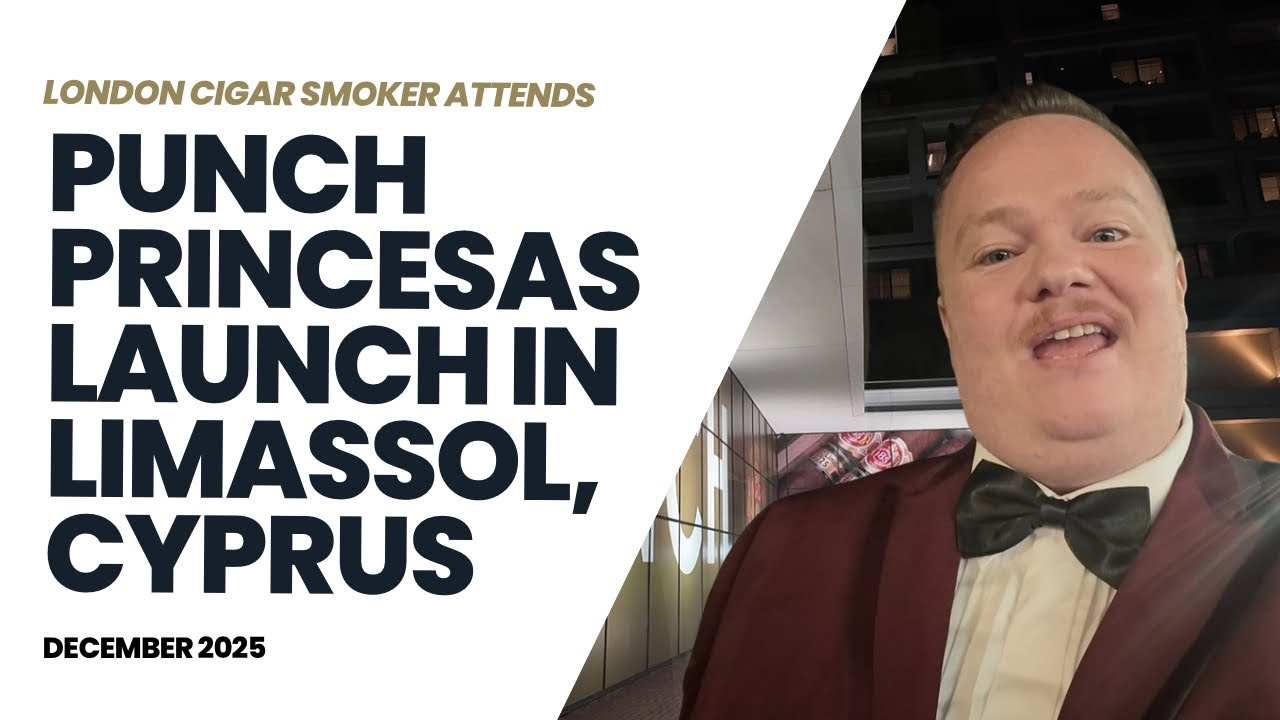 I flew from London to Cyprus for a cigar launch 👑 | A Royal Reveal: Punch Princesas Edición Limitada