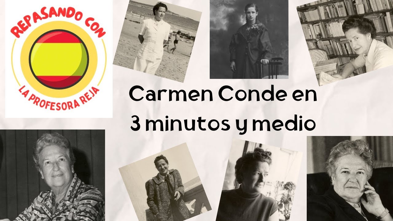 Carmen Conde en 3 minutos y medio