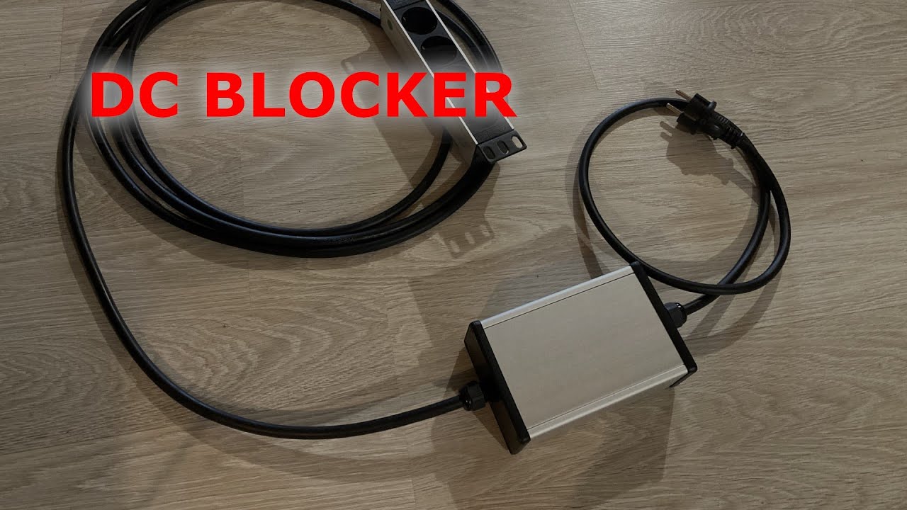 DC blocker - sposób na składową stałą w sieci przez którą transformator toroidalny buczy