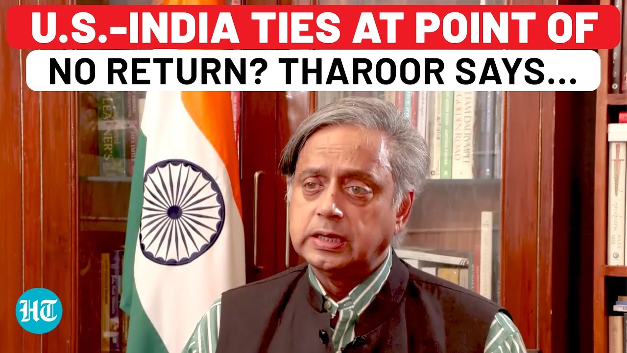 H-1B Visa Row, Tariffs & More: Shashi Tharoor On What Caused India-US Rift & What Happens Next