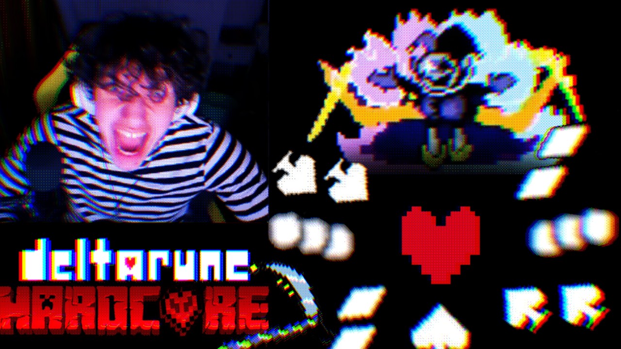 Je TERMINE FINALEMENT le jevil...avec du HEAL | Deltarune hardcore
