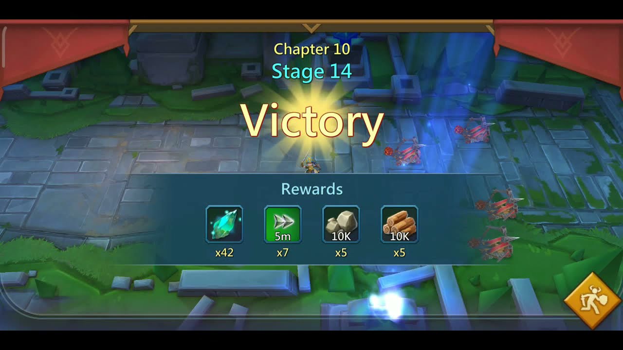 lords mobile Vergeway chapter 10 stage 14