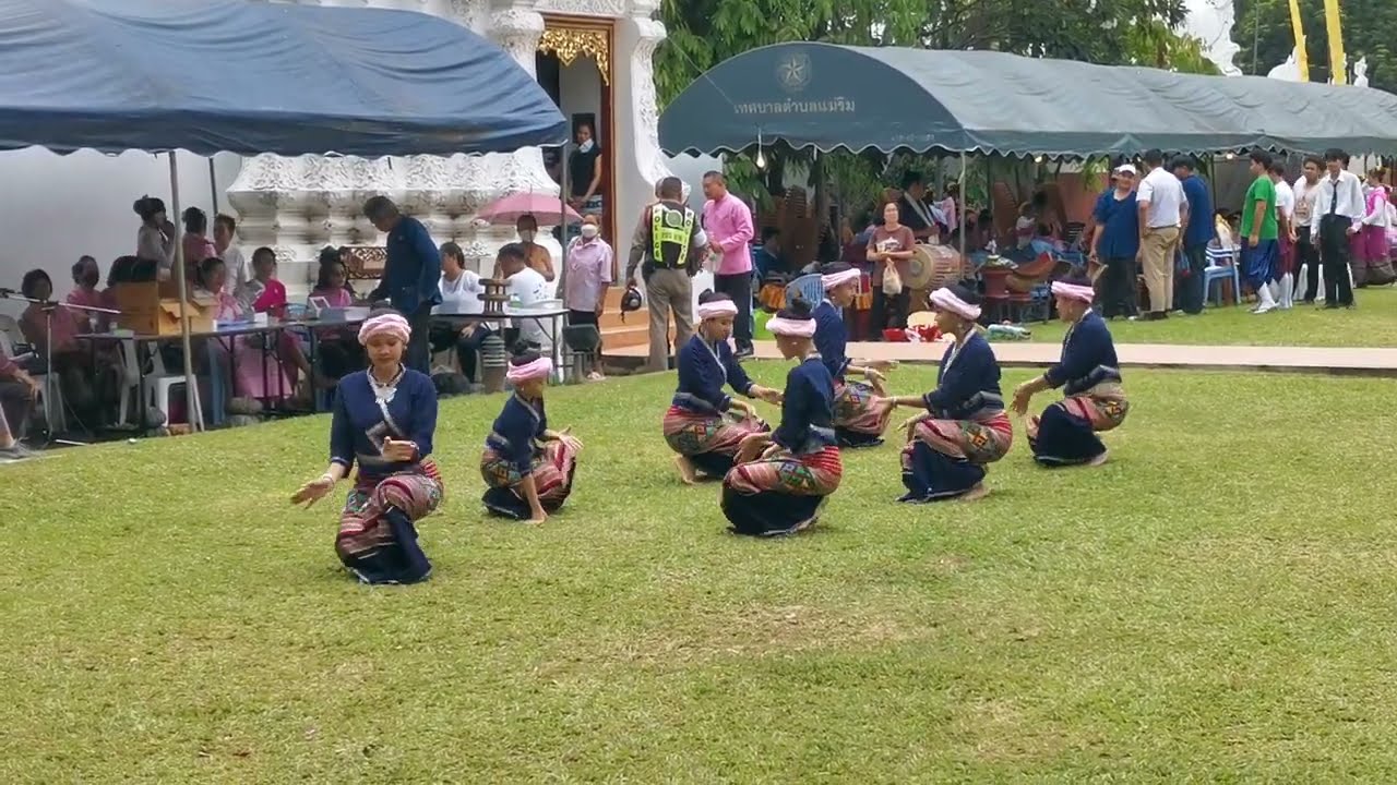 ฟ้อนก๋ายลาย - ทีมใหม่เอี่ยมล้านนา งานพระราชชายาเจ้าดารารัศมี 26สค2566