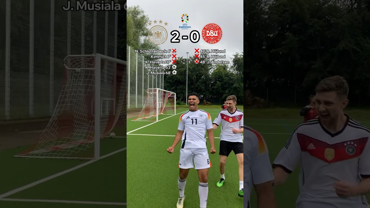 Germany 🇩🇪 - Denmark 🇩🇰 #euro2024 #highlights #germany #denmark