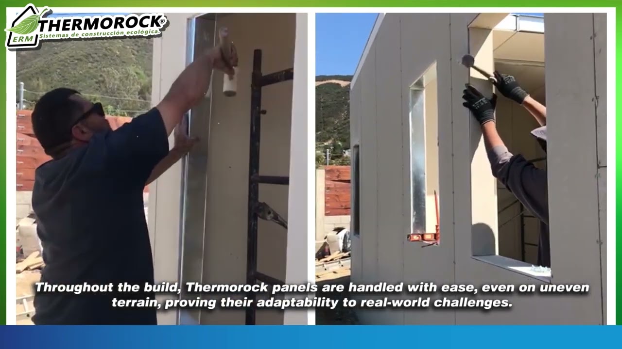 THERMOROCK THE BEST SIP CONSTRUCTION SYSTEM IN THE WORLD !!!👌#nowoodframing🌳🔥 #thermorockmax 🏡❄🌡